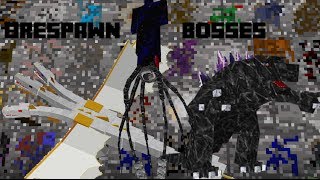 Orespawn Mod ShowcasePart 2 Bosses164 [upl. by Nauqat348]