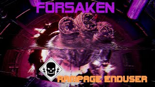 Call of Duty Cold War Zombies  Forsaken Rampage Enduser Gameplay [upl. by Nwahsirhc]