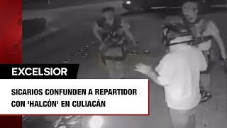 Sicarios confunden a repartidor con halcón en Culiacán [upl. by Shaylah]