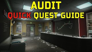 Audit Tarkov Quest Guide  Ragman Streets of Tarkov Task [upl. by Brocklin]