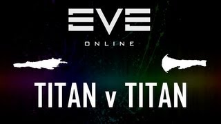 Eve Online  TITAN V TITAN  Supercapital Showdown amp Doomsdays I was Really Bored [upl. by Refinneg134]