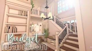 2 Story Affordable Family Roleplay Mansion  88k  Roblox  Bloxburg  House Build [upl. by Riem337]