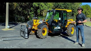 JCB Loadall 52560 Telehandler Detailed Overview [upl. by Kappel]