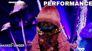 Mushroom Sings quotCrazyquot Gnarls Barkley  The Masked Singer UK  Season 3 [upl. by Caresa]