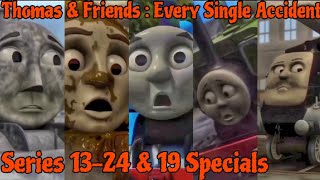 Thomas amp Friends  Every Single CGI Accident Series 1324  19 Specials [upl. by Kathye]