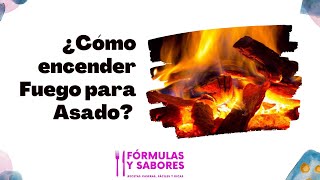 quotFuegoquot Cómo prender Fuego para Asado Fuego con Carbón y Leña Tutorial fuego parrillaargentina [upl. by Kihtrak]