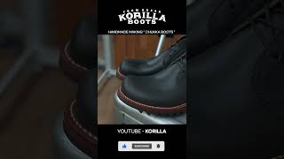 Handmade Good Year Welted CHUKKA BOOTS ep05 shoemaking shoes korilla chukkaboot landis12 [upl. by Gianina]