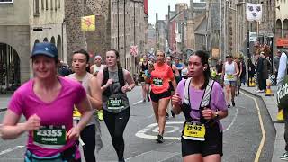 Over 1700 took part in the Edinburgh Womens 10K 2024 Scotland [upl. by Charlene]