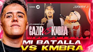 GAZIR reacciona a SU BATALLA vs KMBRA en FMS ESPAÑA 🇪🇸 [upl. by Iona]