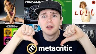 The WORST Albums of ALL TIME According to Metacritic [upl. by Lledniw]