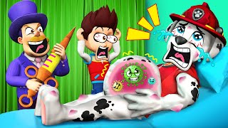 PAW Patrol The Movie 44 ► Chief Ryder Becomes Doctor To Save Marshall was Harmed By The Evil Mayor [upl. by Annasor]