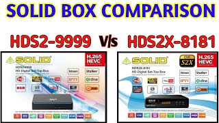 DIFFERENCE BETWEEN SOLID 8181 or 9999 [upl. by Man]