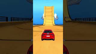 Mega Ramp Car Stunt game video Shorts [upl. by Booth]