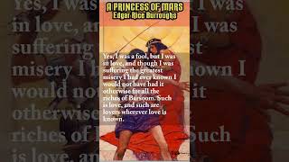 A PRINCESS OF MARS Excerpt  Edgar Rice Burroughs 📚🎙️ shorts books scifi [upl. by Niels821]