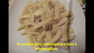 Pasta pere gorgonzola e noci [upl. by Fernald957]