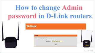 How to change Admin password in DLink WiFi routerWiFi routerDLinkDSL124Create a user in Dlink [upl. by Mikeb394]