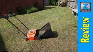 Black and Decker GD300 Electric Rake and Scarifier Review [upl. by Dadinirt]