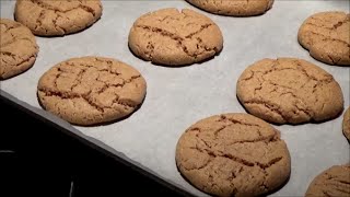 Natural Peanut Butter Cookies [upl. by Yaker]