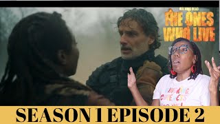 THE WALKING DEAD THE ONES WHO LIVE 1x2 quotGONEquot REACTION [upl. by Loats]