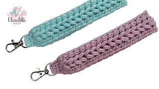 Crochet Lanyard Tutorial  QUICK amp EASY 😍 [upl. by Nodaj]