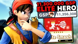 This is what an 11300000 GSP Hero looks like in Elite Smash [upl. by Alrzc]