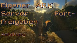 Eigener ARK Server Portfreigaben einrichten TUTDeutsch [upl. by Dronel126]