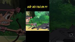 BẦY SÓI TRẢ ƠN P1 cartoon quatangcuocsong baihoccuocsong [upl. by Trauts]