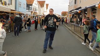 Herbstmarkt Herbstfest mit Verkaufsoffenem Sonntag und Flohmarkt in Hirschaid Unterwegs mit Justus [upl. by Hsekar]