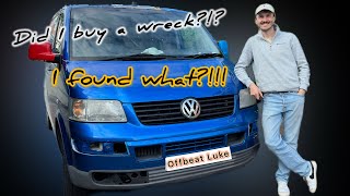 The Beginning Campervan self build of a VW T5 Transporter Ive done it again [upl. by Sibell]