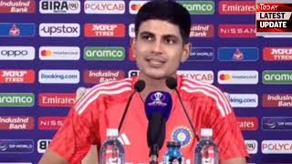 Shubhaman Gill At Press conference Today after Bangladesh match [upl. by Richer]