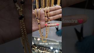 Mangalya chain chain mangalasutra jewellery onegramgoldjewellery [upl. by Yeleak160]