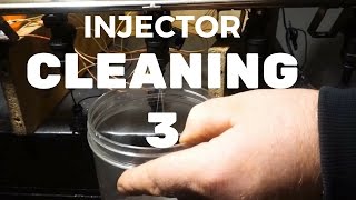 BMW e46 FUEL INJECTOR CLEANING bad injector found [upl. by Soneson191]