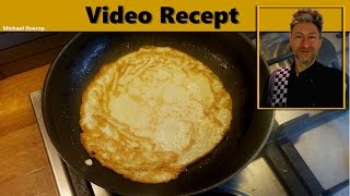 Pannenkoeken bakken  Recept eenvoudig heerlijke pannenkoeken maken [upl. by Tannenbaum]