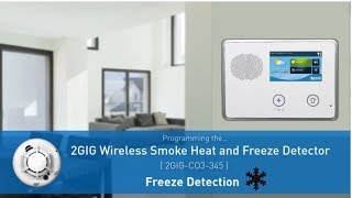 Smoke Heat Freeze Detector Programming the freeze detection feature into a GC2 panel [upl. by Kcirret877]