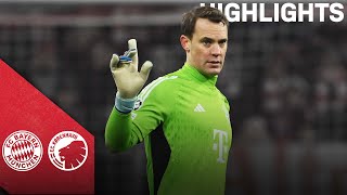 quotIt was a tough gamequot  Outstanding double save from Neuer  FC Bayern vs Copenhagen  Highlights [upl. by Ariuqahs]