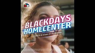 Ya están aquí los BlackDays Homecenter​ [upl. by Rogerio]