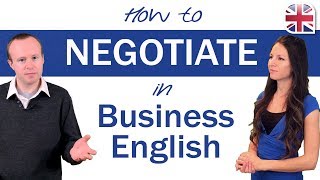 How to Negotiate in English  Business English Lesson [upl. by Kovar]