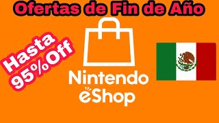 Ofertas en Nintendo Eshop Fin de Año 2023  95Off [upl. by Jilli]