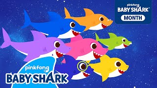 Baby Shark More and More in 14 Languages  Compilation  Baby Shark 1 hour  Baby Shark Official [upl. by Alyakam100]