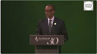 quotOur people will never and I mean NEVER be left for dead againquotPRESIDENTKAGAME FULL SPEECH [upl. by Haldan295]