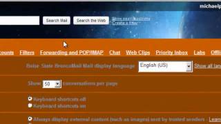 Enabling IMAP and POP in Gmail And Hotmail AOL [upl. by Neelsaj]