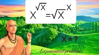 Wonderful exponential problemnice Olympiad mathsExponential equationnkishor [upl. by Pugh]