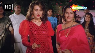 Priyas Birthday Scene  Dulaara  Karishma Kapoor  Govinda [upl. by Attekram]