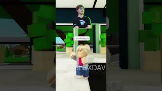 IRMÃ MIMADA ODEIA IRMÃO COM QI 0 NO ROBLOX shorts [upl. by Elder]