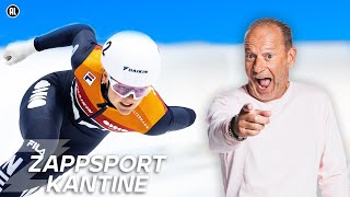 ZO GA JIJ NOG SNELLER SCHAATSEN⛸️  De ZappsportKantine [upl. by Nylasor]