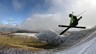 Epic skiing in the Brecon Beacons [upl. by Yrolg388]