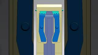 Structural design of the slide block in the injection mold [upl. by Gotthelf]