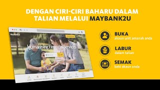 Melabur dengan mudah dalam Unit Amanah Hartanah Bumiputera melalui Maybank2u [upl. by Auqined]