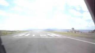 Shortest runway in the world Heres the take off [upl. by Einahpats]