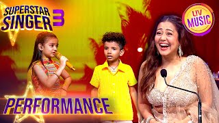 Aaja Sham Hone Aayi पर हुआ एक Cute Performance  Superstar Singer S3  Compilations [upl. by Annibo]